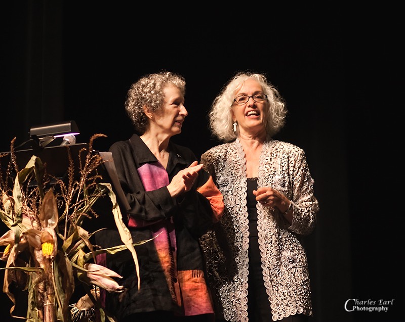 Margaret Atwood and Merilyn Simonds